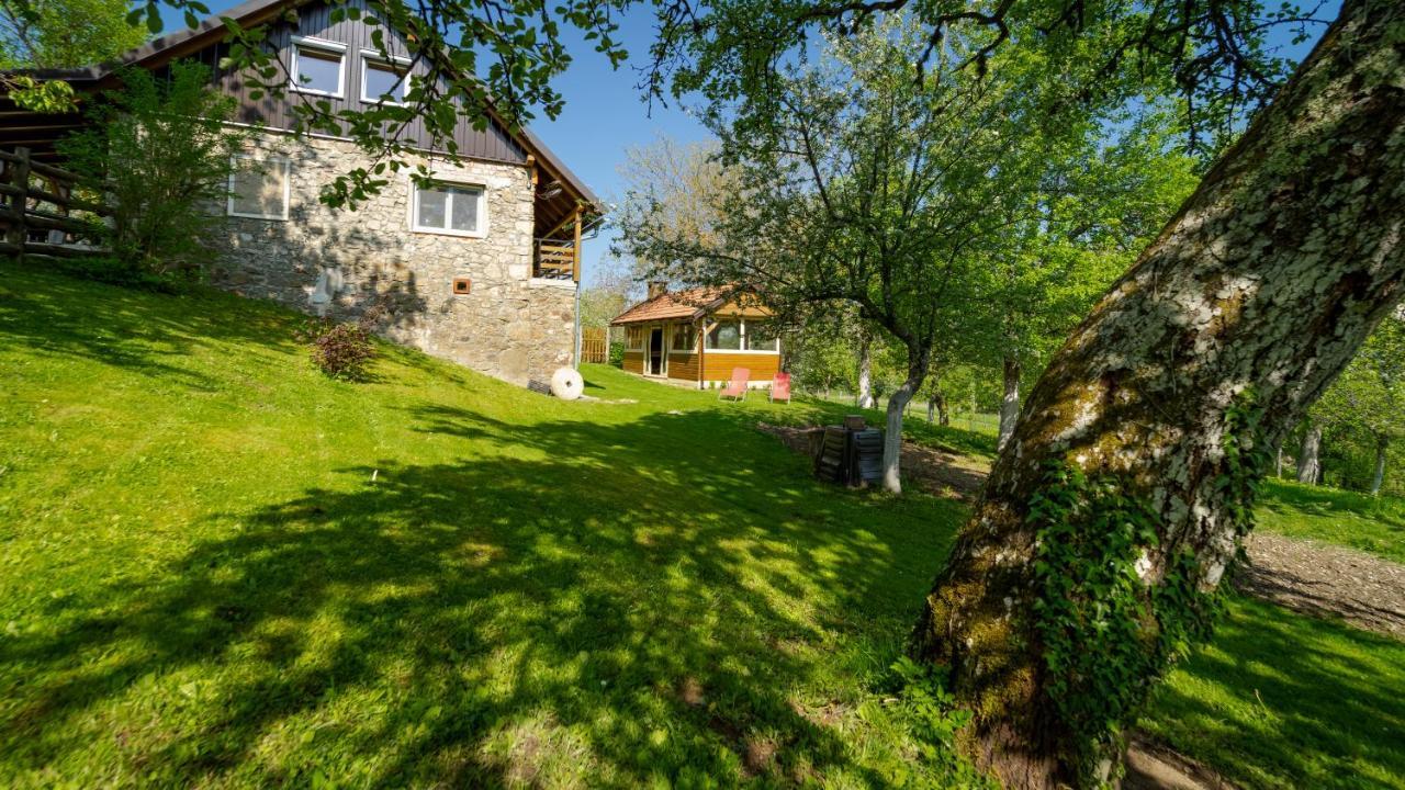 Holiday Home "Sleme" With Jacuzzi, Big Garden And Arbor With Fireplace Skrad Экстерьер фото