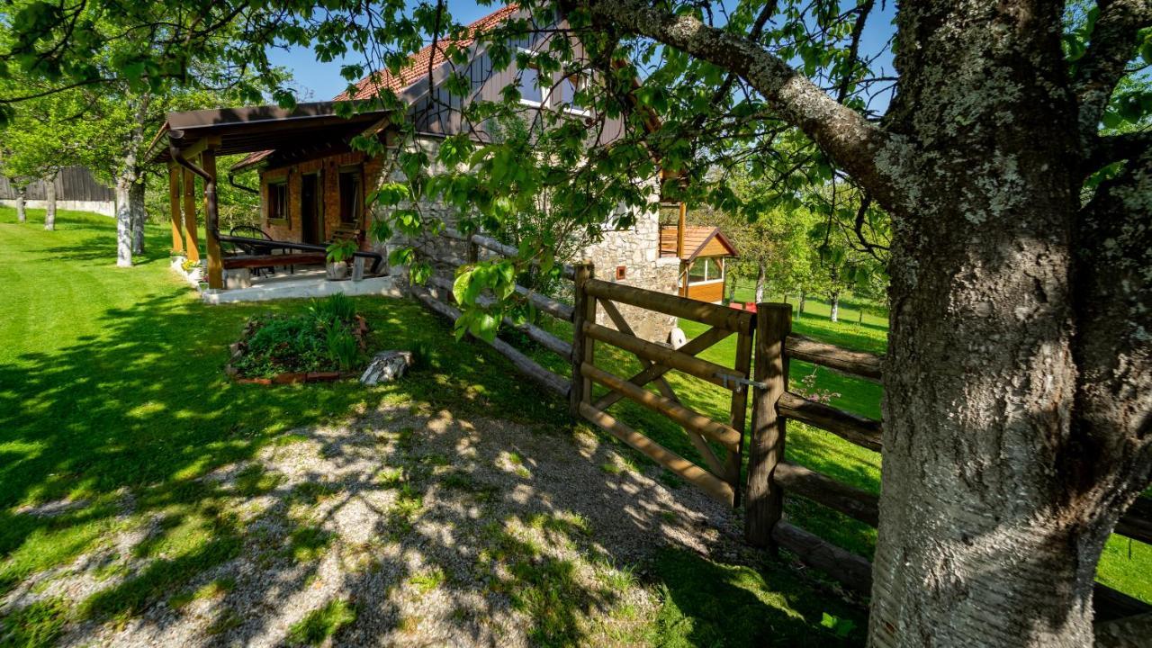 Holiday Home "Sleme" With Jacuzzi, Big Garden And Arbor With Fireplace Skrad Экстерьер фото