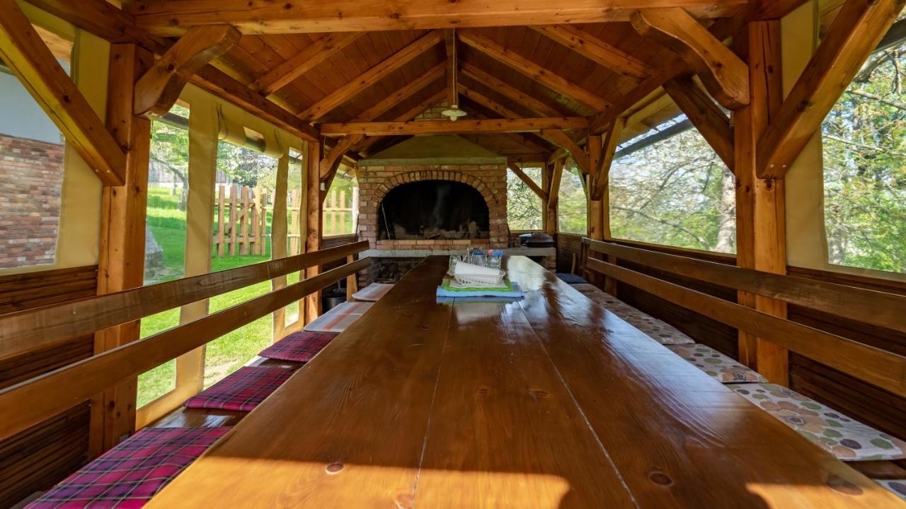 Holiday Home "Sleme" With Jacuzzi, Big Garden And Arbor With Fireplace Skrad Экстерьер фото