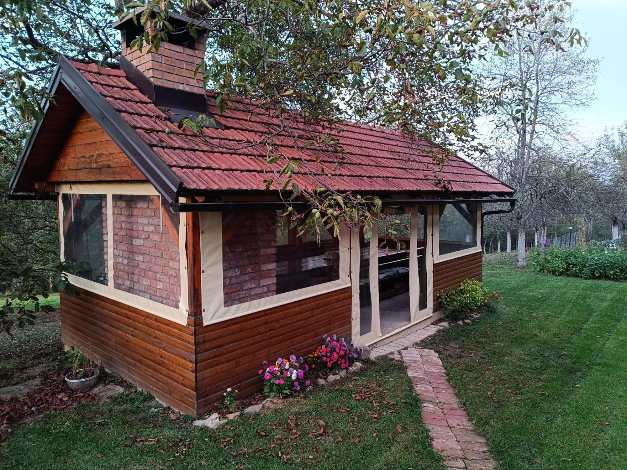 Holiday Home "Sleme" With Jacuzzi, Big Garden And Arbor With Fireplace Skrad Экстерьер фото